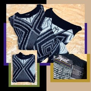 Impact Vintage Diamond Sweater (Large)
